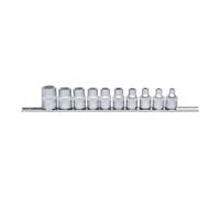 KS Tools Jeu de douilles 911.3930 – 3/8" Torx E E5–E18 – 10 pièces