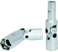 KS TOOLS 3/8" Noix articulées pour bougies de préchauffage, courtes 75 mm 9 mm - 500.7302