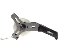 KS Tools 300.0053 Mesure roulante à poignée revolver Ruban fibre 30 m