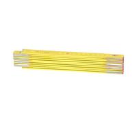 Mètre pliant jaune en bois - longueur 2 m KS TOOLS