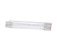 KS Tools – Mètre pliant 300.0062 en bois 2 m blanc