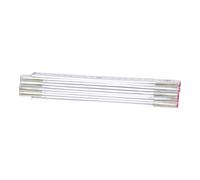 KS Tools – Mètre pliant 300.0062 en bois 2 m blanc