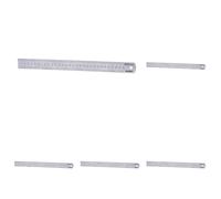 KS Tools 300.0110 Réglet semi rigide Longueur 300 x Longueur 30 x ép.0.8mm graduation profonde recto/verso - (Lot de 5)