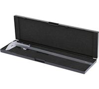 KS Tools Calibre à coulisse 300.0515 – becs doubles inox, vernier à vis, jauge de profondeur, coffre