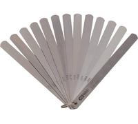 KS Tools 300.0615 Jauge de jeu de piston, 13 feuilles, 0,05-1mm, 150 mm de long