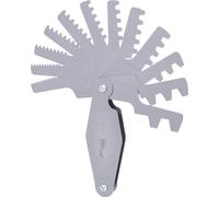 KS Tools 300.0622 Gabarit de filetage trapézoïdal, pour filetage à 30°, 2-12mm