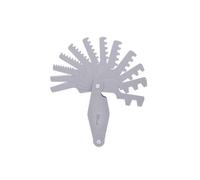 KS Tools 300.0622 Gabarit de filetage trapézoïdal, pour filetage à 30°, 2-12mm