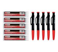 KS Tools Porte-mines 300.0800 2 en 1 – Marqueurs à trous profonds – Lot de 5