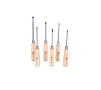 KS Tools – Jeu de 6 tournevis 300.1100 – manches en bois