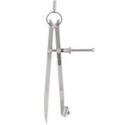 KS Tools 3000411 Compas droit Acier à outils