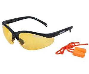 KS TOOLS - 310.0170 - Lunettes de protection à teinte noire, protection renforcée