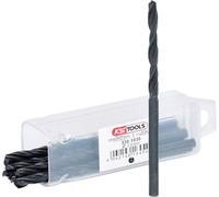 KS Tools 330.1030 Lot de 10 Forets HSS laminés pour métal 3 mm | Lot de 10 forets HSS laminés en métal, Ø3,0 mm, acier HSS