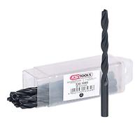 KS Tools 330.1080 Lot de 10 Forets HSS laminés pour métal 8 mm