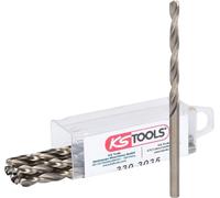 KS Tools 330.3035 Lot de 10 Forets HSS-CO au cobalt 3,5 mm