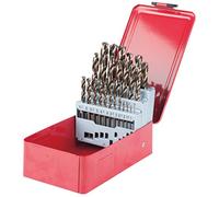 KS TOOLS - 330.3613 - Coffret de 25 Forets métaux HSS Cobalt Meulés - 1,0-13,0 mm - forets livrés en boîte