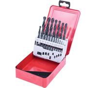KS Tools 330.1610 Coffret de forets HSS laminés 19 pièces