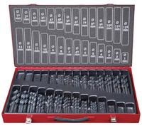 KS Tools 3301650 HSS-R Jeu de forets pour le métal 1 mm, 1.5 mm, 2 mm, 2.5 mm, 3 mm, 3.5 mm, 4 mm, 4.5 mm, 5 mm, 5.5 mm, 6 mm