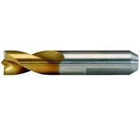 KS Tools 332.0608 Fraise à dépointer HSSE-TIN 44 mm | Foret à dépointer HSSE TIN, Ø8 mm, L.44 mm, acier HSS