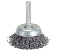 KS Tools 340.0015 - Brosse Boisseau Inox 0,3 mm, Ø 80 mm
