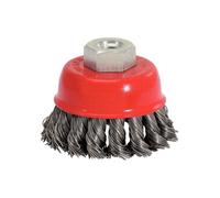 Ks Tools 340.0024 Brosse Conique Acier Torsad? 0,5 Mm, ? 90 Mm