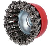 KS Tools 340.0026 Brosse à tube en acier inoxydable 0,5 mm, Ø 75 mm