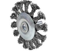 KS Tools Brosse ronde 340.0038 en fil d'acier 0,3 mm Ø 75 mm