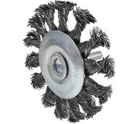 KS Tools 340.0038 Brosse ronde en fil dacier 0,3 mm, Ø 75 mm