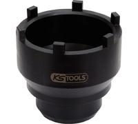 KS Tools 450.0168 - Douille 3/4" pour écrou d'essieu avec 6 ergots - Pour Mercedes et MAN, 95-115 mm - Version renforçée - En acier spécial