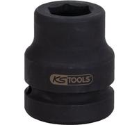 KS Tools 450.0438 Adaptateur à choc 1" | Douille à chocs porte-embout 1'', 6 pans 22 mm, chrome vanadium, résistant