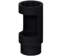 KS Tools Douille d'extraction pour injecteur 455.0031 1/2" 12 pans 28 mm acier brunie 1 pièce