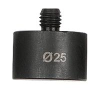 KS Tools 455.0188 - Douille de centrage pour palier de guidage Ø 25,0 mm - Version robuste - En alliage spécial