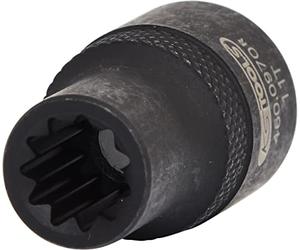 KS Tools 460.0970 douills et ensemble de douilles Prise | Douille pour étrier de frein 3/8'' - 19 mm RENAULT/SCANIA/VOLVO, chrome vanadium, résistant
