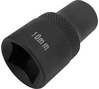 KS Tools 460.2485 - Douille 5 pans 10mm pour pompe à injection LUCAS - En Chrome Vanadium - Tête brunie