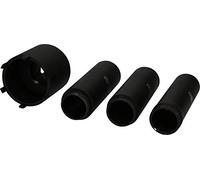 KS TOOLS Jeu de clés d'écrous à encoches avec 3 tubes de guidage pour Me...