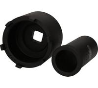 KS TOOLS 460.5630 Jeu de clés à écrou avec tube de guidage pour Mercedes, Ø 75 mm, 2 pièces