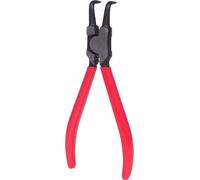 KS TOOLS 500.1026 - Pince à Circlips Extérieur Coudée 90° - Gamme Classic - L. 160 mm, Rouge/Noir