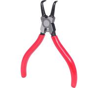 KS TOOLS 500.1031 Pince à circlips intérieur coudée 90°, 130 mm, Rouge/Noir