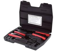 KS Tools Coffret de pinces à circlips à crémaillère 14 pièces