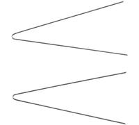 KS Tools 500.1383 Outil à aiguille de démontage pour serrure à allumage Mercedes Ø 1,25 mm, 2 pcs