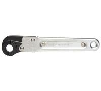 Ks Tools 500.5022 - Clé à tuyauter à cliquet, 22 mm - En chrome Vanadium - Pour raccords de conduites