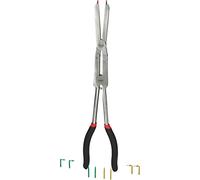 KS TOOLS Pince à double articulation pour circlips extérieurs avec embouts in...