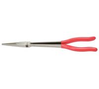 KS TOOLS 500.7051 - Pince Extra-Longue à Bec Demi-Rond Droit - Gamme Classic - L. 270 mm