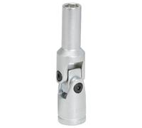 KS Tools Douille articulée 500.7305 6 pans 14mm 3/8" pour bougie préchauffage Chrome Vanadium satiné