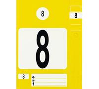 KS Tools Jeu de porte-clés 500.8017, jaune, pack de 300