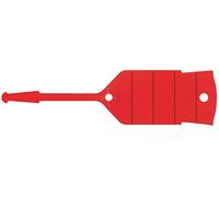 KS Tools Porte-clés avec boucle, rouge, pack de 500 Quantité:1