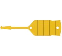 KS Tools 500.8093 Porte clés jaune - 500 pièces | Porte-clés jaune, 500 pcs