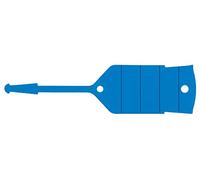 KS Tools – Porte-clés avec boucle 500.8094 bleu – Pack de 500