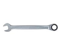 KS Tools - 503.4227 - Clé mixte à cliquet 72 dents Gearplus - 27 mm - Finition satinée - Chrome vanadium