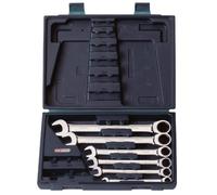 KS Tools 503.4259 Coffret clé mixte à cliquet CHROMEplus 6 pièces Modulable 8/10/12/13/17/19 mm