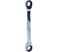 KS TOOLS Clé polygonale double à cliquets 503.4506 Acier chrome-vanadium 180g